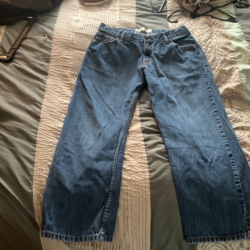 BOYS 12 HUSKY 32x27 Levi’s 550 Relaxed Fit Jeans